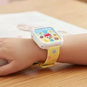 베베핀 한글 영어 스마트워치 유아 학습 장난감 멜로디 동요 사운드 손목 시계 교구 교육