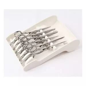 미용실 가위 정리 트레이 거치대 플라스틱 소품 정리함 헤어 정리대 미용도 구정리 수납