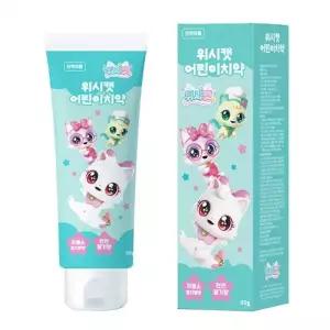 ( )위시캣 어린이 치약 딸기향 80g