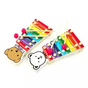 아동 음악 교구 완구 악기 장난감 곰돌이 실로폰 놀이