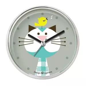 무소음시계 고양이병아리 워치 시간체크 벽시계 귀염