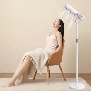 스탠드형 헤어드라이어 음이온 건조기 전기헤어드라이기 헤어케어 온기 힐