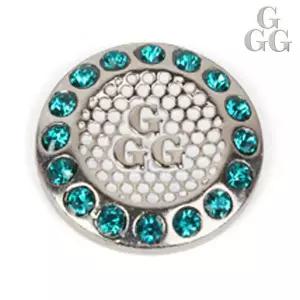 [골드스마일]HM 골프 볼마커 702 그린 큐빅