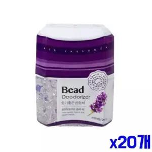 [에이치플러스몰]ksr (SM)겔타입 방향제 200g 라벤더향 x20개 실내용방향제