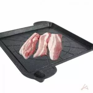 고기불판 대형 사각 구이판 삼겹살 불판