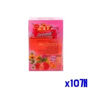 [에이치플러스몰]ksr (SM)은은한 아로마겔 방향제 200g 복숭아향 x10개