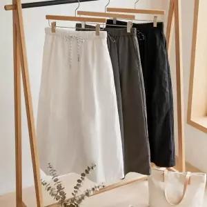 [다잇템]여자 쿨링 봄여름가을 바스락 나일론 롱스커트 (47582255)