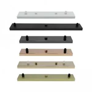 2등 후렌지 일자칠도금 다용도 조명 부품