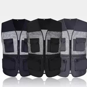 다용도 작업 망사 조끼 베스트 다용도 망사조끼 메쉬조끼 주머니조끼 작업복 현장조끼 주머니조끼