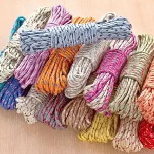 (선택 색상랜덤)캠핑 텐트줄 통발 다용도 로프 10m 색상 랜덤 고정끈 고정줄 다용도끈 다용도줄 등산