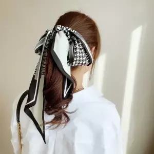 헤어스카프 다용도 실크스카프 2종