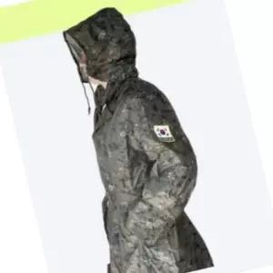 밀리터리 레인코트 2XL 우비세트 건설복 방수상의