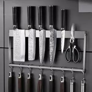 [골드스마일]칼걸이 자석 거치대 주방 스텐 조리도구 50cm