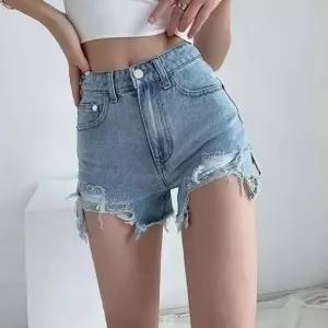 여성 캐주얼 연청 데님 숏팬츠 핫팬츠