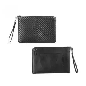 백 엠보싱 클러치 사선 가죽 미니 스티치 크로스 숄더백