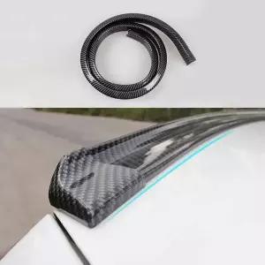 [셀러에이드]스포일러 카본 블랙 본넷 튜닝용품 리어스포일러 루프 고무