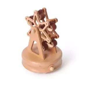 [셀러에이드]뮤직박스 우드 수동 인테리어소품 오르골 우드오르골