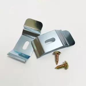 버티컬 클립 2개 브라켓 블라인드 부속스냅 롤스크린고정 브라 버티칼 커튼