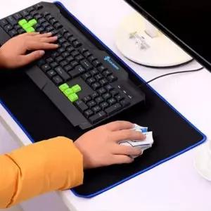 [셀러에이드]고무 키보드패드 컴퓨터키보드패드 와이드키보드패드