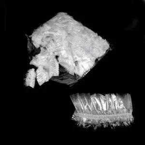 염색귀마개 염색 비닐 귀마개 100p 미용실귀마개