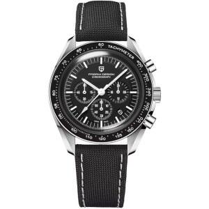 [미국배송] LACZ 덴튼 파가니 디자인 PD1701V3 남성용 시계 쿼츠 남성 크로노그래프 스테인리스 스틸 스포츠 방수 일본 VK63 무브먼트 U2026