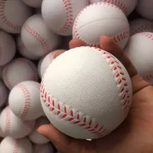 안전한 주니어 PU 야구 연습공 9인치 어린이선물 체육놀이 완구