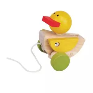 아기오리 끌기놀이 원목 장난감 어린이 걸음마장난감 애기돌선물