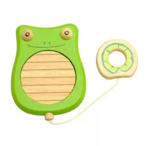 개구리 원목 유아악기 놀이감 만2세 장난감 유아완구 아기장난감