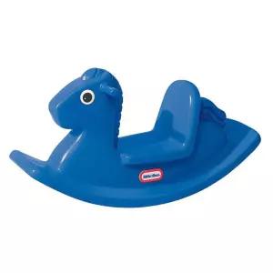 블루 아기흔들말 유아 돌장난감 어린이 돌아기장난감 아기장난감