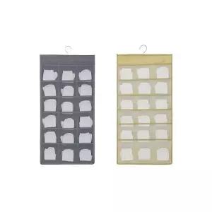 [골드스마일]걸이형 속옷 양말 양면 수납 포켓 행거 30칸