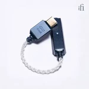 [아이파이오디오]고링크 2 이어폰 꼬다리 DAC (국내정품) iFi Audio Go Link 2