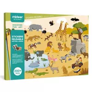유아 학습 사파리 스티커놀이 어린이날 교육용완구 유치원선물