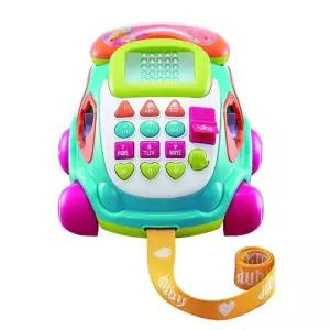 끌고다니는 따르릉 블록 아기전화기 애기선물 아기장난감 핸드폰