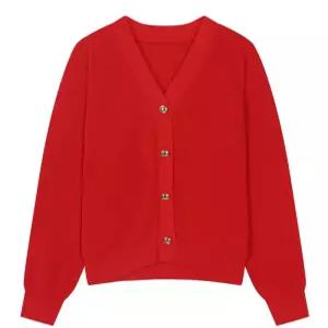 [행복한백화점][SI]골드버튼 니트 가디건  SJCCX2930