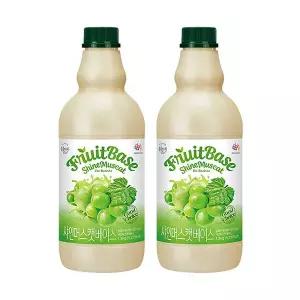 복음자리 샤인머스캣 베이스 1.8kg x 2개 (카페 에이드)