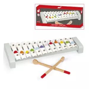 원목 메탈 실로폰 아기 음악놀이 어린이 완구장난감 유아선물