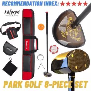 파크골프 클럽 남녀공용 입문용 세트구성 파크볼채 황동추 골프채 상급자용