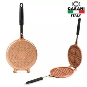 골드 인덕션 원형 와플팬 와플메이커 와플기