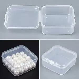 투명 케이스 4.5cm 보관함 액세사리 쥬얼리 귀걸이-WE938B0