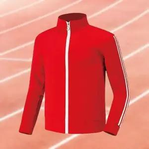 2선 체육복 운동복 탑 레드