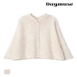 [모어오브](N) 벤자민 후드 셔츠 레이스 긴팔 탑