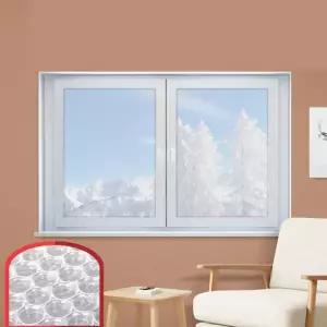 [셀러에이드]창문보온 단열시트 결로방지필름 유리창단열재 2P 2M