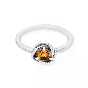 [신세계라이브쇼핑]판도라 192993C11 허니 이터니티 서클 반지 (11월 탄생석)