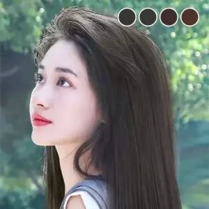 롱 헤어피스 브릿지 붙임머리 가발 피스 60cm 포인트 컬러