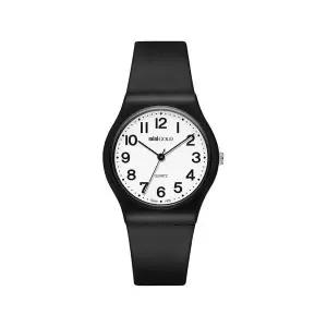 미니골드 우레탄밴드 심플 베이직 손목시계 블랙 3166799