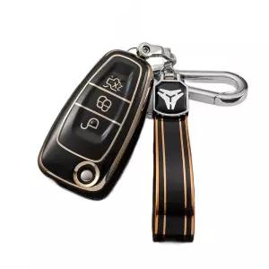 포드 포커스 키 보호 접이식 하이엔드 버클 백 쉘 케이스 커버 모델