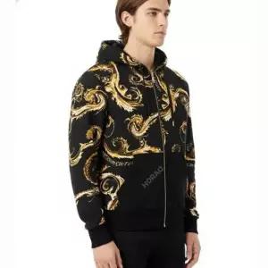 MUST IT_ Chromo Couture Regular-Fit Zip Hoodie 77GAI3Z1 FS161 G89) 크로모 꾸뛰르 레귤러핏 후드집업)