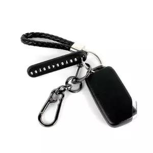 키 ZIS980P8 키홀더 키링 번호판 차 케이스 번호 자동차 블랙