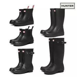 [헌터] 남성 여성 플레이 오리지널 숏 톨 레인부츠 택1( WFT2007RMA-BLK / WFS2020RMA-BLK)