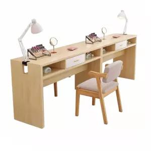 네일 시술대 탁자 콘솔 네일아트책상 뷰티샵 원목 테이블